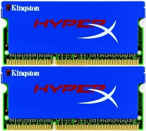 Kingston - Memorii So-DIMM HyperX ULL DDR3, 2x2GB, 1066MHz