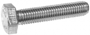 SURUB CAP HEXAGONAL DIN 933-8.8 / M6X16MM - 100BUC