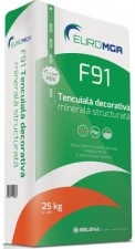 TENCUIALA DECORATIVA MINERALA STRUCTURATA F91 / 25KG