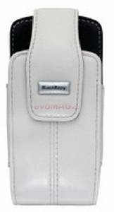 BlackBerry - Husa 8800 Lambskin Swivel Holster (Pearl white)