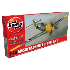 Kit aeromodele Airfix 5120A Avion Messerschmitt Bf109E-4/E-1 Scara 1:48