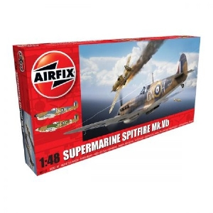 Kit aeromodele Airfix 5125 Avion Supermarine Spitfire MkVb Scara 1:48