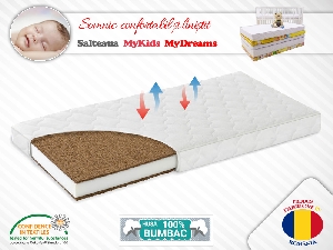 Saltea Fibra Cocos MyKids MyDreams 120x60x10 (cm)