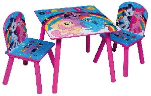 Set masuta si 2 scaunele My Little Pony Dream Big