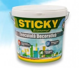 TENCUIALA DECORATIVA STICKY ECONOMY 1.5MM 25KG