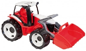 Tractor plastic cu cupa Gigant pentru copii - Lena