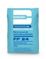 GLET DE CIMENT ALB PENTRU BAIE SI BUCATARIE FP 24, 20KG