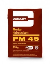 MORTAR HIDROIZOLANT PM 45, 25KG