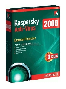 Kaspersky - Antivirus Kaspersky Anti-Virus 2009 (10 utilizatori, 1 an) - Reinnoire licenta