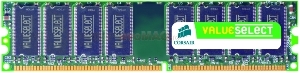 Corsair - Memorie Value Select DDR2, 1x1GB, 667MHz