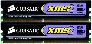 Corsair - Memorii XMS2 Classic DDR2, 2x2GB, 1066MHz