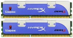 Kingston - Memorii HyperX DDR3, 2x1GB, 2000MHz (SLI-Ready)