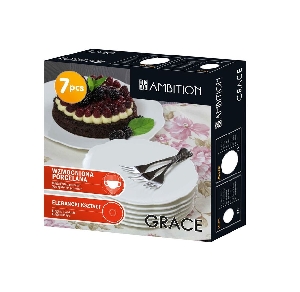 Serviciu desert 7 piese Grace