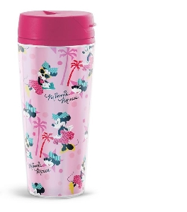 Cana termos 450ml roz Minnie