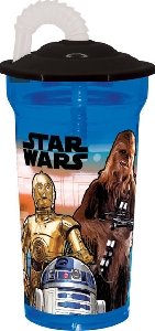 Recipient apa cu pai 350ml Star Wars