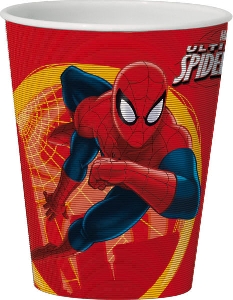 Pahar 3D 350ml Spiderman