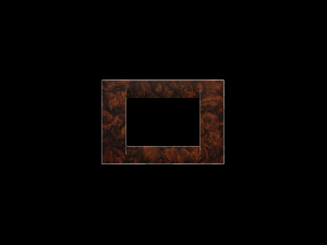 Placa ornament Virna- tehnopolimer- 3 module- ENGLISH WALNUT - SYSTEM