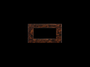 Placa ornament Virna- tehnopolimer- 4 module- ENGLISH WALNUT - SYSTEM