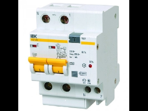 Siguranta automata diferentiala cu pretectie la supratenisune 16A 30ma 4.5ka C