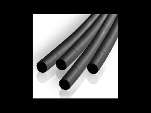 TUB TERMOCONTRACTABIL 1.5MM/1M NEGRU SET 10BU