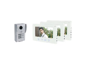 WIFI SMART VIDEO DOOR PHONE WITH THRE? MONITORS