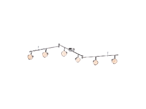 LUSTRA CU LEDURI 6X5W/ 3200K/ 2400lm CAMEO