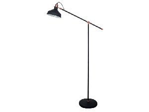 LAMPADAR JOHN 1XE27 NEGRU H1500mm