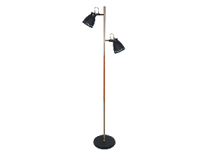 LAMPADAR TOM 2XE27 NEGRU H1550mm