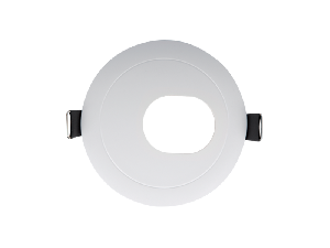 PLASTIC DOWNLIGHT ROUND IN ONE SIDE D90mm WHITE