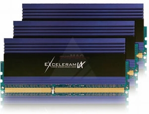 Exceleram - Memorii VX DDR3, 3x2GB, 1600MHz