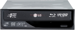 LG - Blu-Ray Reader GGC-H20L, SATA, Lightscribe, Retail