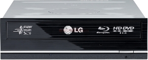 LG - Blu-Ray Writer GGW-H20L, SATA, Lightscribe, Bulk