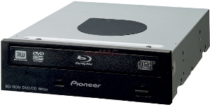 Pioneer - Blu-Ray Reader BDC-S02BK, SATA, Retail