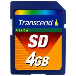 Transcend - Secure Digital Card 4GB