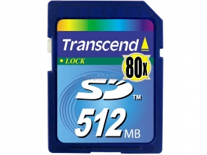 Transcend - Secure Digital Card 512MB