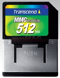 Transcend - Card MMCmobile 512MB