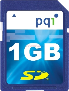 PQI - Card SD Standard, 1GB