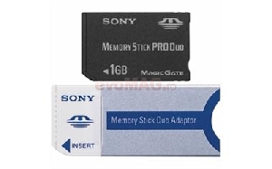 Sony - Card Stick Pro Duo 16GB + Adaptor