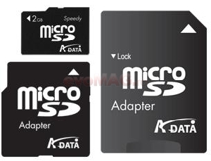 A-DATA - Card MicroSD 2GB