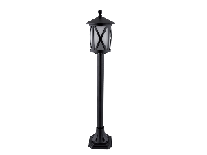 LAMPADAR GRADINA ERIK STAND 1XE27 NEGRU H775mm