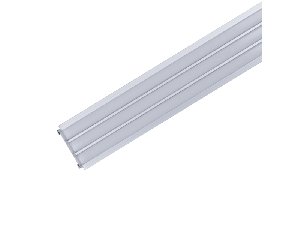 PROFIL DIN ALUMINIU CU CAPAC PVC ELM950/2BM-1000 1M