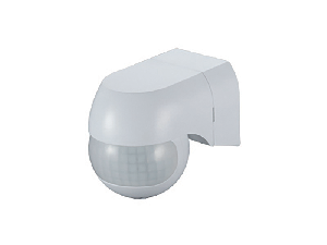 SENZOR DE MISCARE SI LUMINA ST1 180° ALB