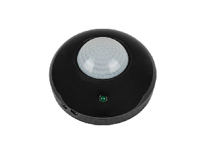 SENZOR DE LUMINA SI MISCARE ST07 360° NEGRU