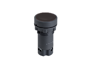 BUTON NEGRU CU REVENIRE EL-EA25 1NO+1NC