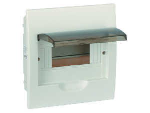 PLASTIC DISTRIBUTION 4 WAY BOX BUILT-IN MOUNTING