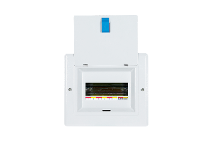 CUTIE DISTRIBUTIE METALIC 1 FAZA PENTRU 4 MODULE