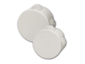 DOZE ETAN?E ROTUNDE CU TETINE – CAPAC PRIN PRESARE IP54 - TIP 65x35