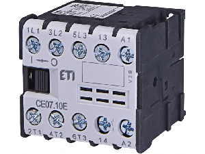 Contactor auxiliar miniatura CE, CAE, CE17 CE07.10-24V-50/60Hz