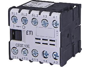 Contactor auxiliar miniatura CE, CAE, CE17 CE07.10-230V-50/60Hz