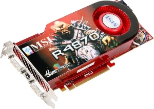 MSI - Placa Video Radeon HD 4870 OC 1GB (OC + 1.31%)